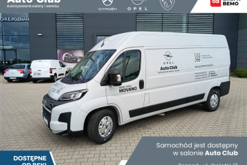 MOVANO Furgon L3H2 3.5T Heavy Diesel 2.2 180 KM Automat