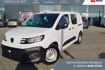 Partner Furgon Brygadowy 5 osobowy BlueHDI 100KM Manual